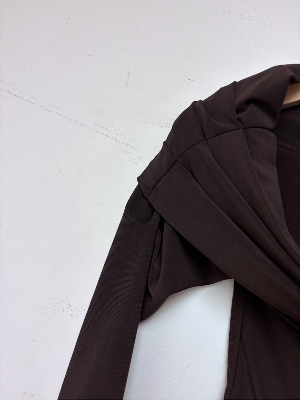 AYM Brown Off Shoulder Top - Picture 2 of 10